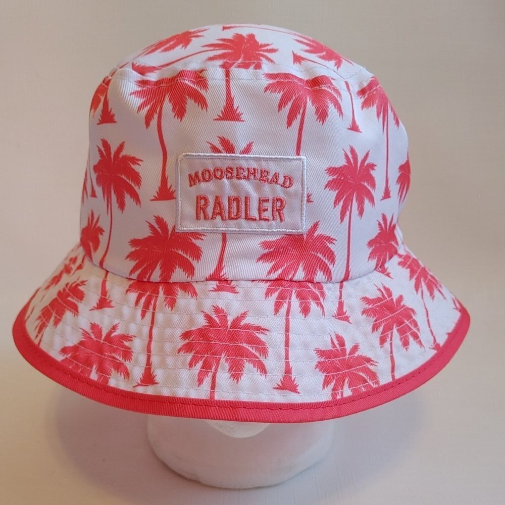BRIGHT MOOSEHEAD RADLER Bucket Hat Palm Trees